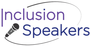 Logo for Inclusion Speakers dot com